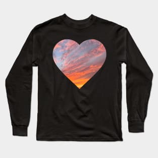 Cotton candy sky Long Sleeve T-Shirt